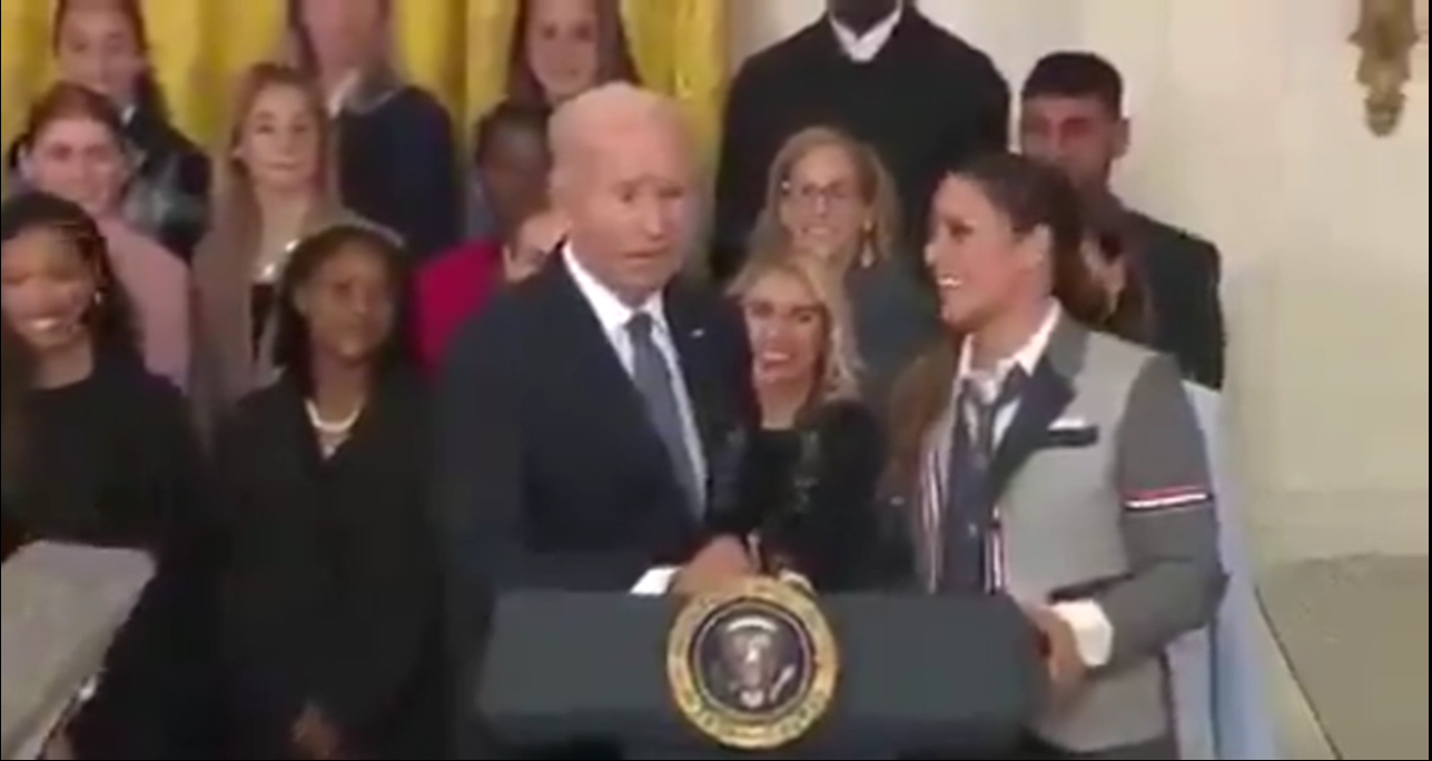 Biden Ripped For Bizarre Comment About Young Girls During Women’s Soccer Event