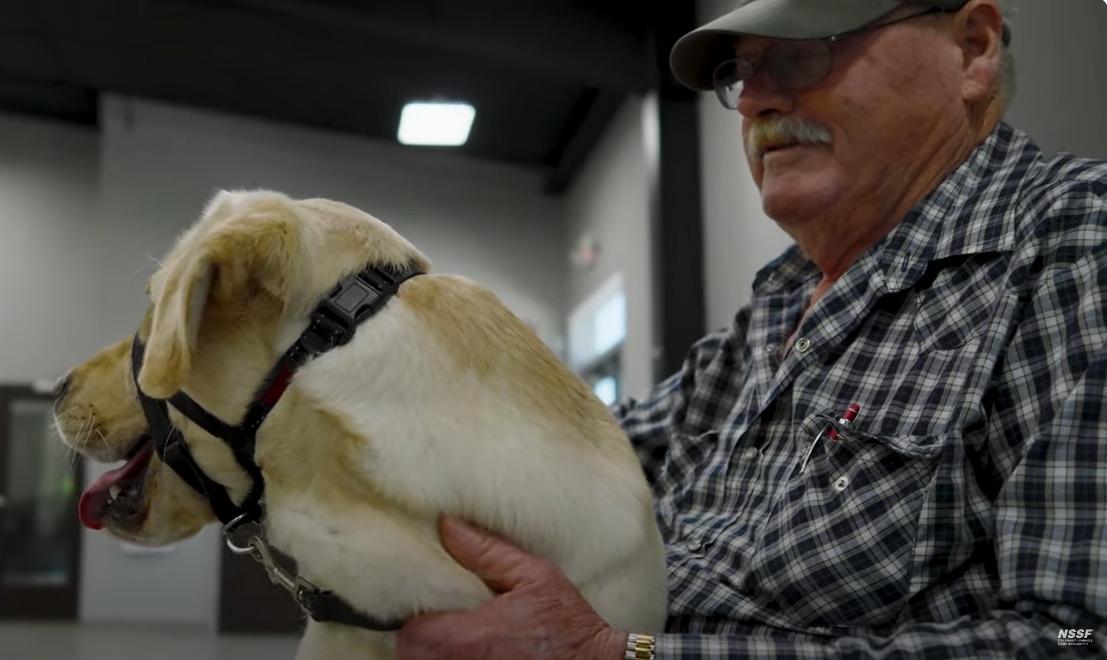 I’m partnering with the National Shooting Sports Foundation, which helps provide service animals to veterans. Check out the amazing work they are doing 